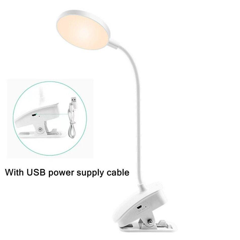 Wireless Table Lamp Study 3 Modes Touch Dimming Rechargeable LED Reading Desk Lamp USB Table Light Bedside Flexo Lamps