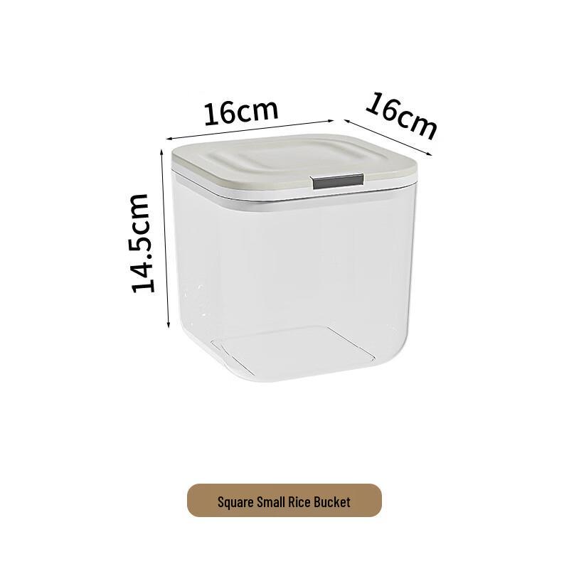 ZISIZ Kitchen Sealed Rice & Grain Storage Container
