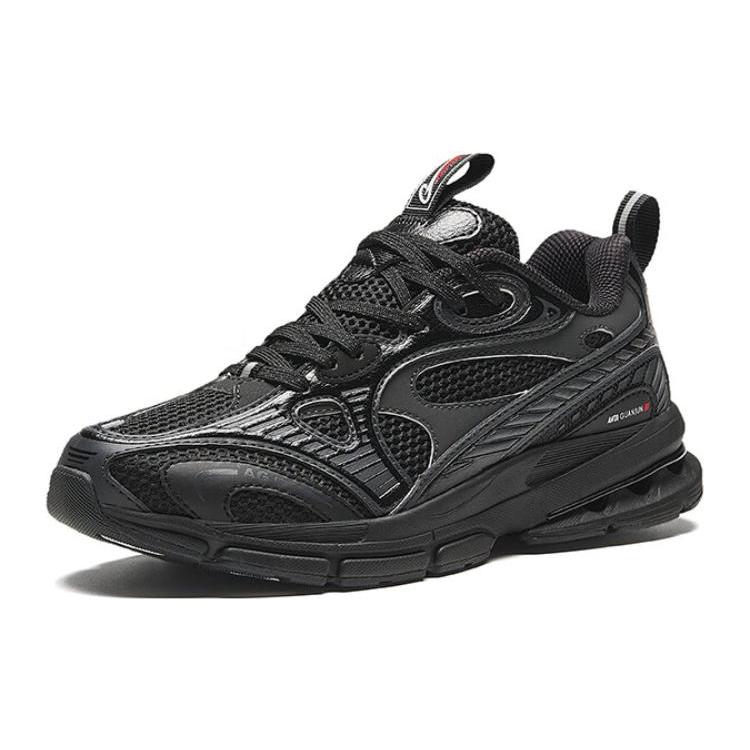 

Anta Champion All Weather Series Cushioning Slip Resistant Low top Running Shoes Women s Black 922345568A-1 36