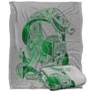 Slytherin Abstract Blanket
