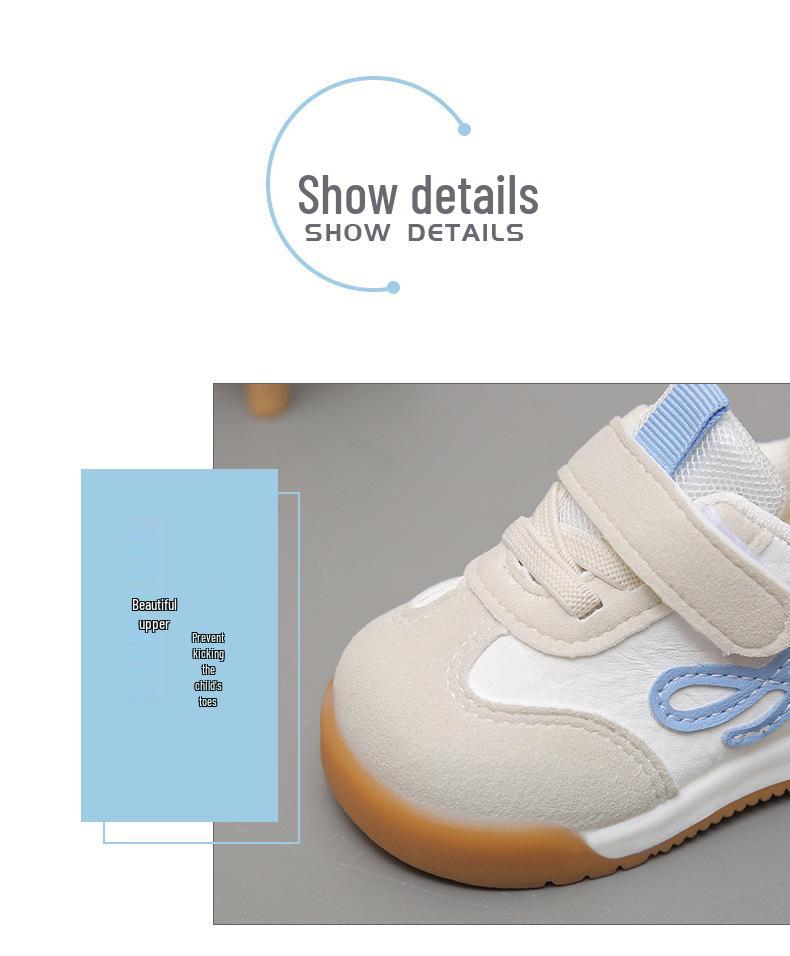 Spring New Baby Toddler Non-slip Soft Sole Walking Shoes - Boys & Girls Casual Sneakers