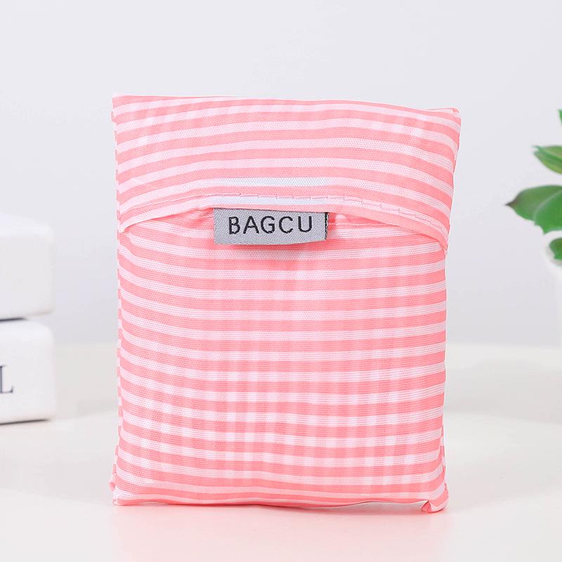 Eco-Friendly Large Capacity Foldable Tote Bag with Logo Print - Creative and Portable Design