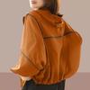 Women's Lace Jacket Lightweight Short Protective Jacket Summer Plus Size Mesh Hooded Jacket