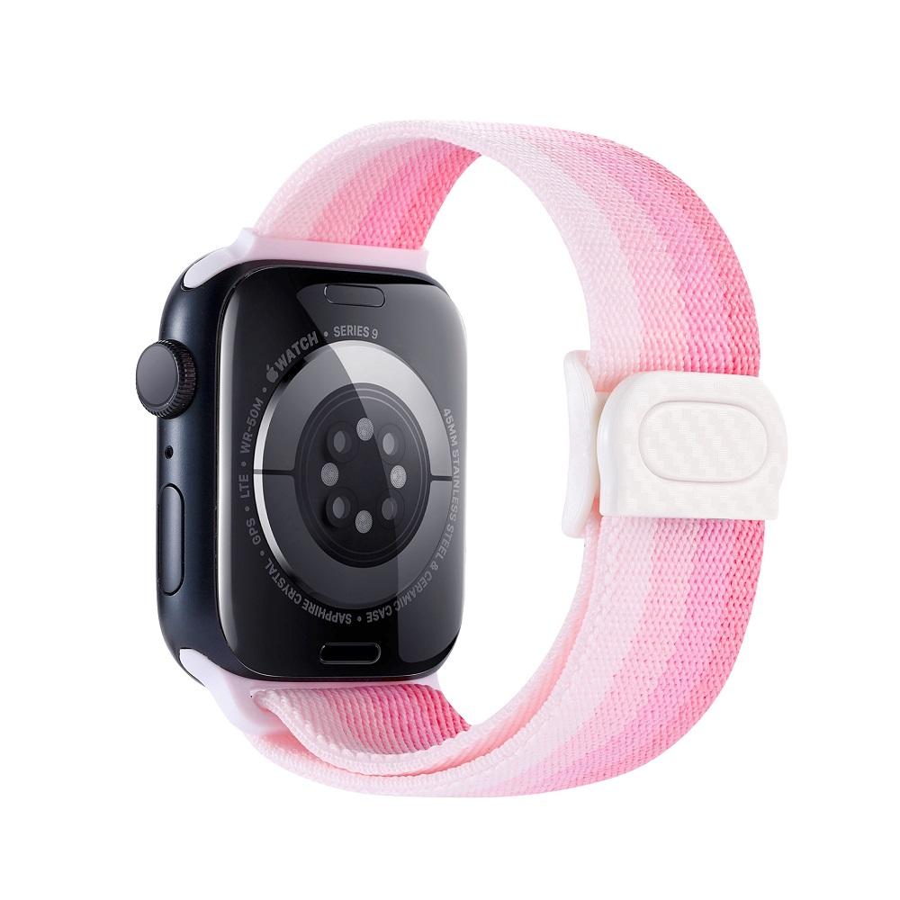 Nylon Band For Apple Watch Series Watch 9 8 Ultra 2 7 6 5 38 42MM Replacement Strap Loop for Iwatch Series 3 45MM 49MM
