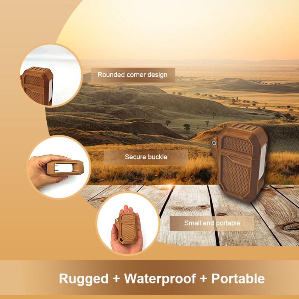 Tragbare Tragbare Aufbewahrungsbox Mini-Größe Outdoor Camping Aufbewahrungsbox Outdoor-Aktivitäten