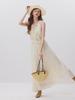 Sinseuden Saint Embroidered Long Skirt