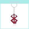 Berserk Anime Pendant Necklace With Geometric Alloy Design For Cosplay Fans