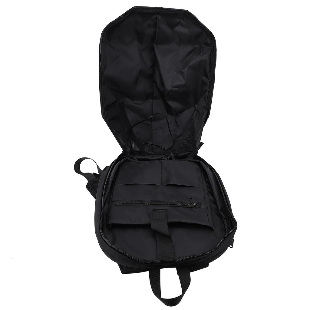 LED-Motorradrucksack 60 x 48 Pixel Programmierbar Regendicht LED Hartschale Fahrrucksack für Radfahren