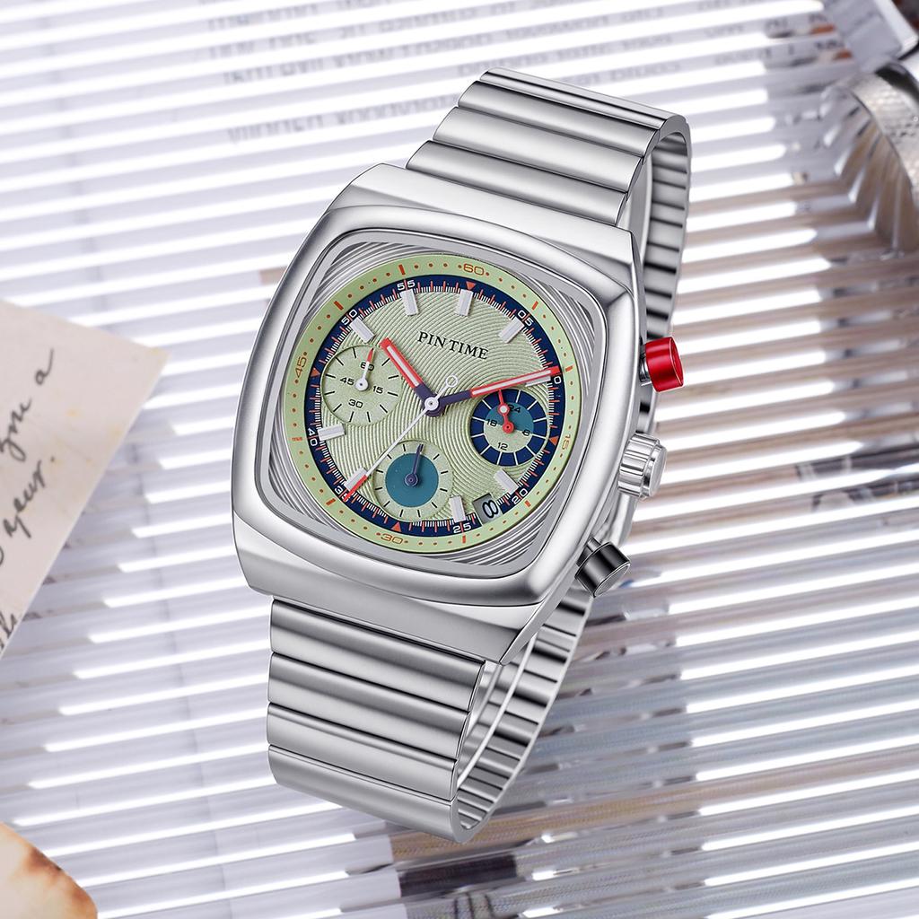 Fashion Business Multifunctional Quartz Watch Mens Six-pin Creative Classic Unique Style Sports Men Watch Clock AAA Mens Watch