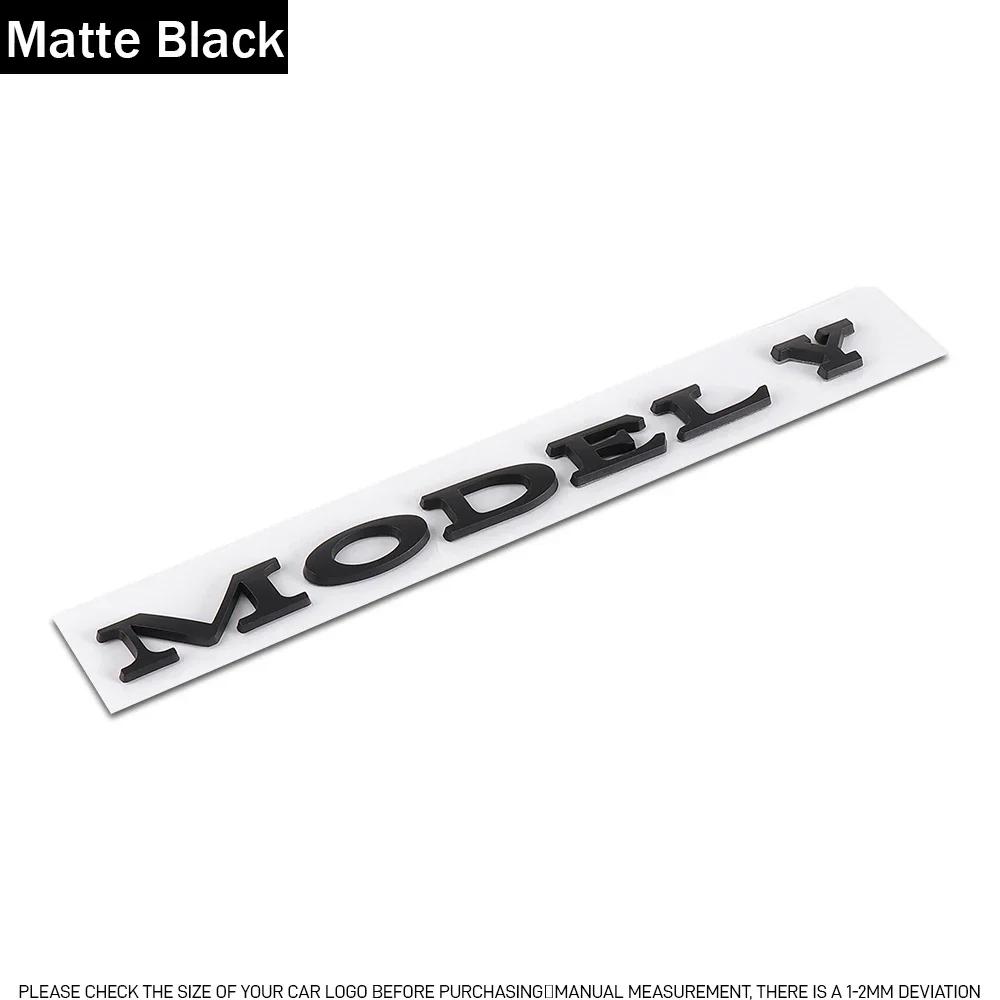 

Car Sticker 2025 New Tesla Car Tailgate Trunk Engine Cover Decals ABS Emblem Badge Rear Stickers For Tesla Model Y Model S X Au