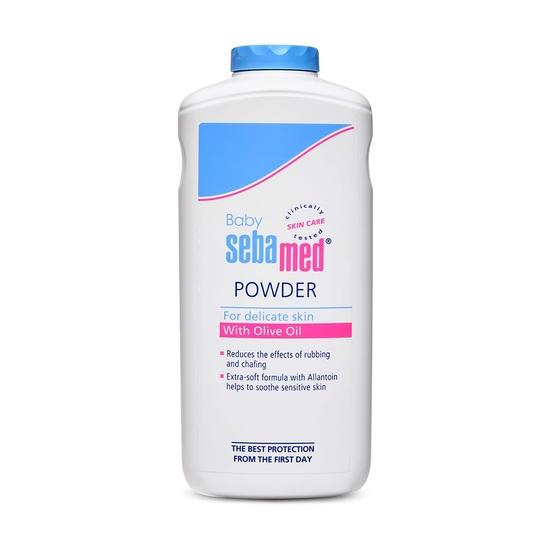 Sebamed Детская присыпка с жимолостью | Нежная и успокаивающая | Предотвращает высыпания | Для нежной кожи