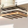1/2 Floor Kitchen Hook Rack, Can Hang Cutting Boards, Cabinet Door Hooks, and Organize Kitchenware and Bathroom Supplies