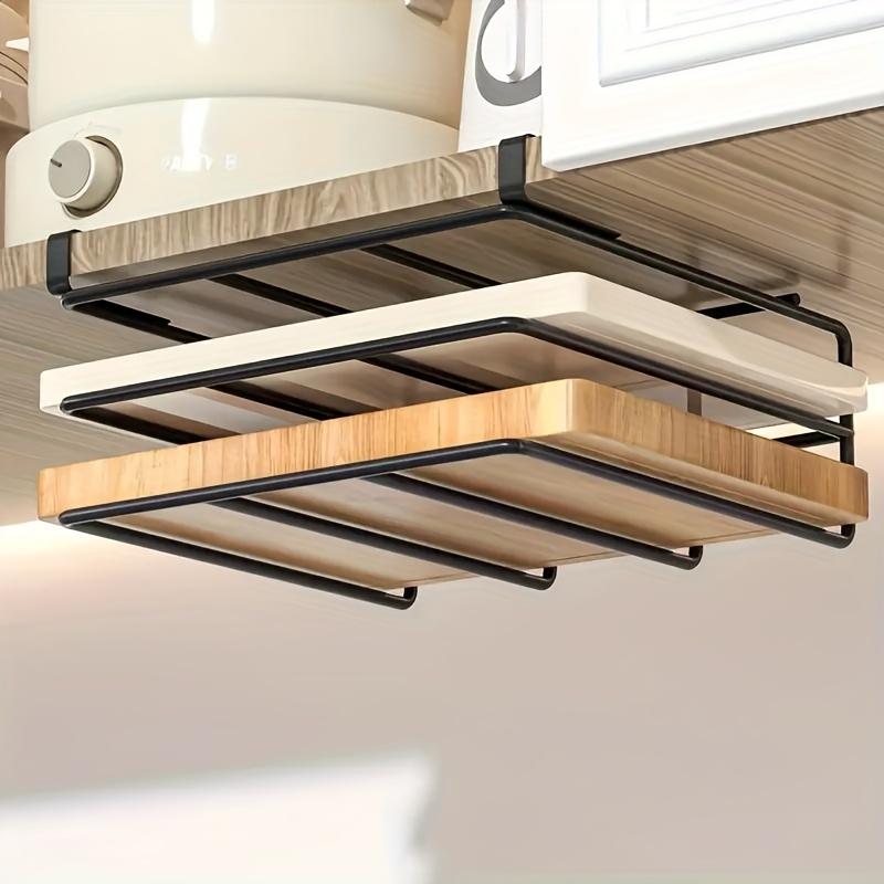 1/2 Floor Kitchen Hook Rack, Can Hang Cutting Boards, Cabinet Door Hooks, and Organize Kitchenware and Bathroom Supplies