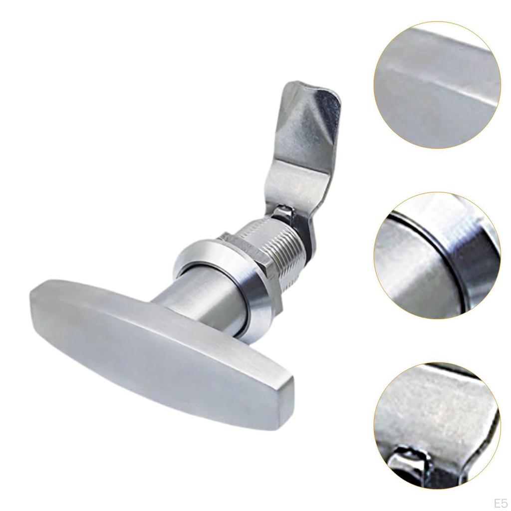 T Handle Door Lock Latch Replacement Multifunctional Simple Assembly for Garage Accessories