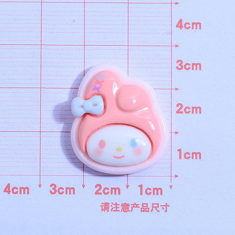 

10 Pcs Latest Kawaii Animation Kitten, Puppy, Rabbit Resin Flat Back Scrapbook Figurine Diy Bow Decoration Accessories Crafts A14