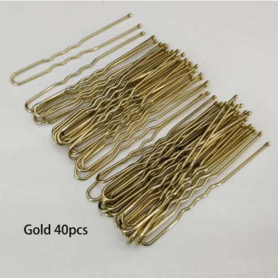 Women U Shape Hair Clips Bobby Pins for Women Girls Brides Hairstyling Tools Accessories Crystal Pearl Hairpins Metal Barrettes