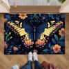 Butterfly Themed Door Mat Collection With Floral Vibrant Patterns Stylish Entryway Decor Mat Perfect For Home Decor