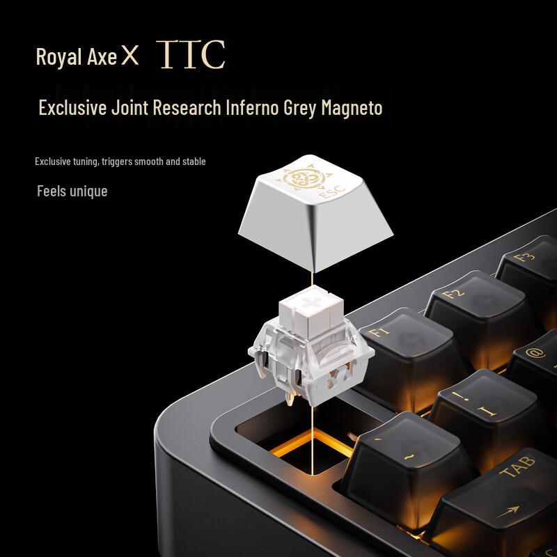 Royal Axe E75 Gasket Magnetic Switch Gaming Keyboard