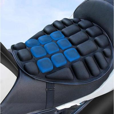 Motorcycle Seat Cover 3D Comfort Air Seat Cushion Cover Universal Motorbike Air Pad Cover Shock Absorption Decompression