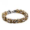 Trendy Men's Titanium Steel Handmade Emperor Chain, Stainless Steel Return Bracelet Simple Jewelry