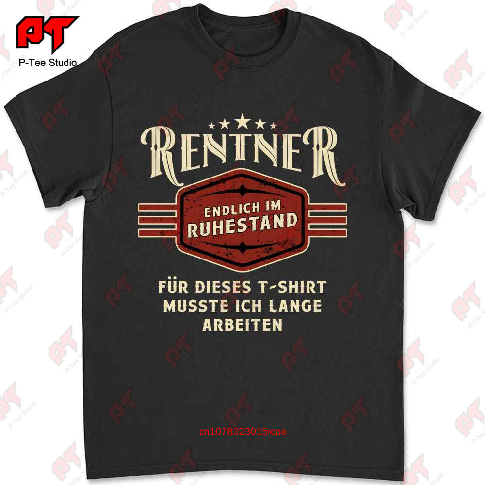 Rentner Endlich Im Ruhestand Fun Geschenk Tshirt HOXU