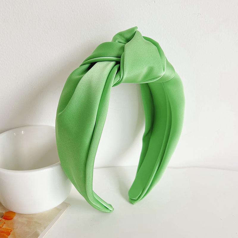 Bohemian Ethnic Big Knot Satin Hairbands Headbands Ornament Accessories Hair Accessories
