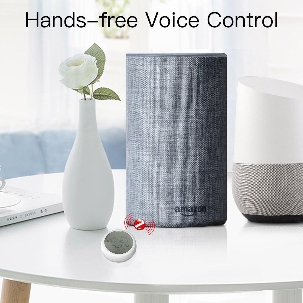 Termometru Smart ZigBee Tuya Senzor de temperatură și umiditate interioară pentru casă cu afișaj LCD APP Control vocal Alexa Google Home