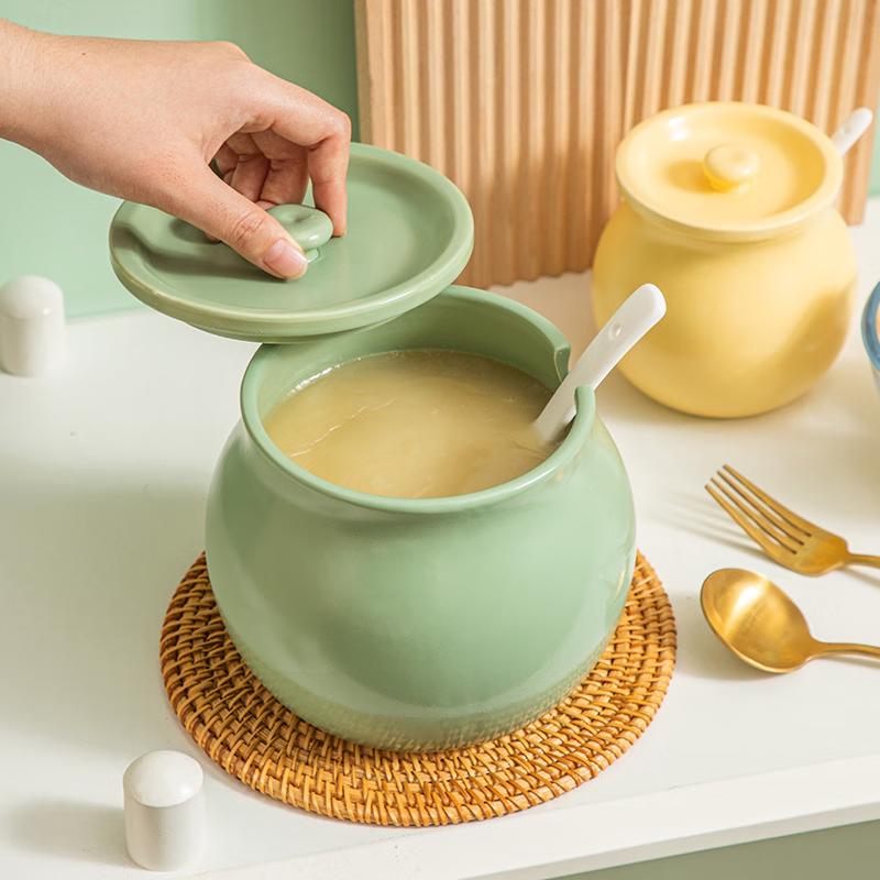 Ceramic Kitchen Storage Jar with Lid