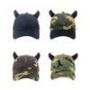 Women Modern Horn Baseball Hat For Girls Women Headwear Decorative Horn Adjustable Hat Devil Horn
