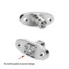 An10 2" 51 elektrischer Turbo Prozess Leckdicht Turbo Ölrücklauf Ablass Rücklauf Flansch Adapter Für garrett T3 T4 GT28 GT30 GT35 T25