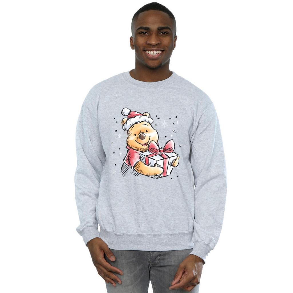 Winnie the Pooh Mens Present Sweatshirt