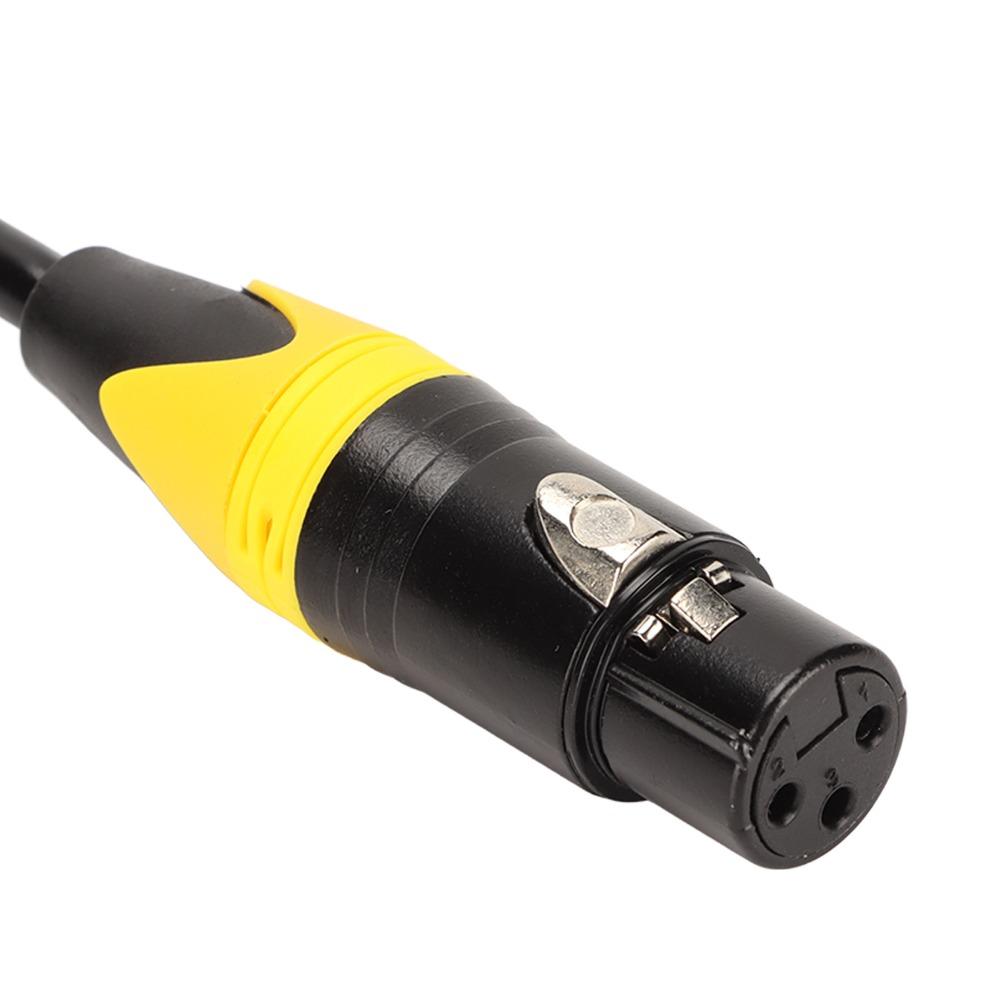 Noiseless XLR Splitter Cable Plug and Play XLR Audio Y Adapter Cable XLR Y Cord  Audio Equipment