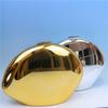 The New Acrylic Shiny Metallic Goose Egg Box Shiny Shell Banquet Shiny Elegant Design Clutch