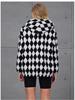 2022 European & American Women's Hooded Faux Fur Plaid Coat