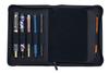KACO Pen Pen Bag for Fountain Holds 10 Pencils Pen Holder Pouch, Case, Pens/Rollerballs, - Black, Waterproof, Storage,