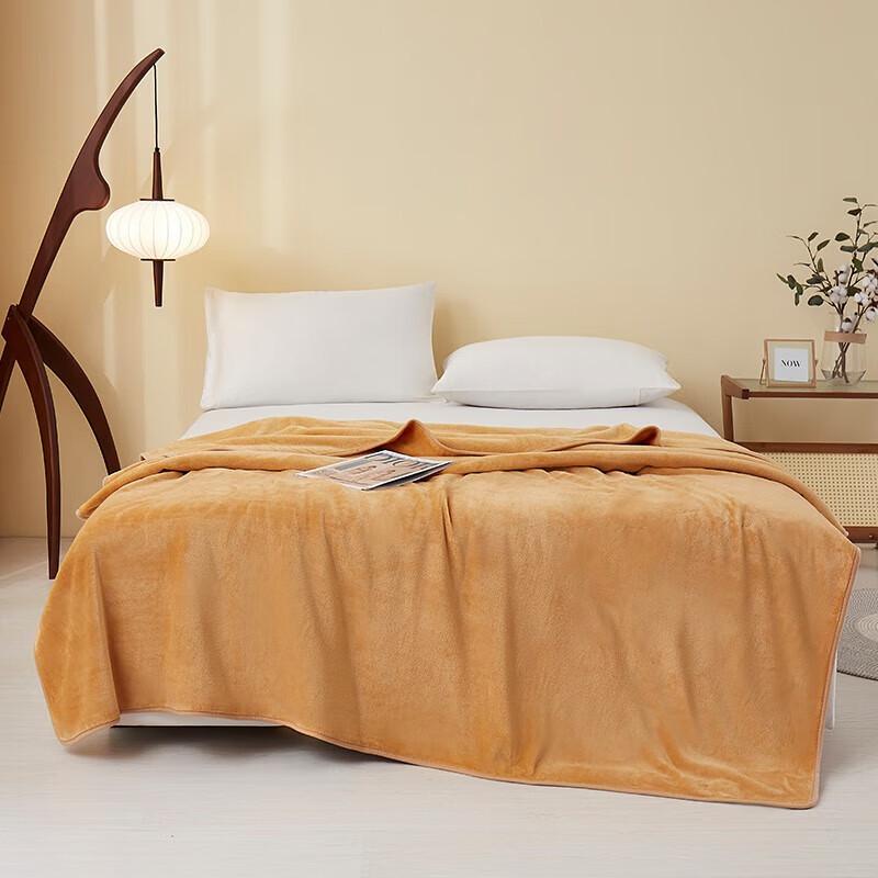 BATANUV Four-Season Flannel Shawl Nap Blanket