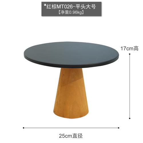 Wood Metal Cake Stand Dessert Table Cake Pan Display Stand Photo Props Snack Fruit Tray Dessert Plate Banquet Decorative Tray