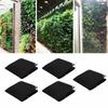 5Pcs Plant Growing Bags Wall Mounted Degradable 3‑Pockets Planter Garden Accessory