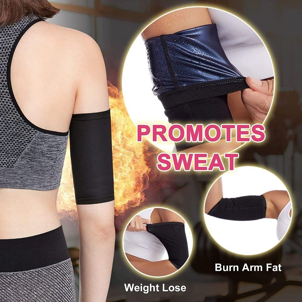 Arm Sweat Bands Arm Trimmers Anti Cellulite Armband Compression Sleeve Sweat Bands