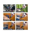 88VF 4 Blades Metal Cutting Woodworking with 2 Battery Blue + Black Cordless Reciprocating Saw Chainsaw Rechargeable Electric Jig Saw