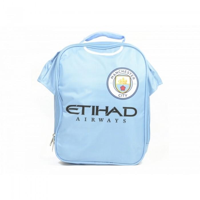 Manchester City FC Official Football Kit Lunch Bag