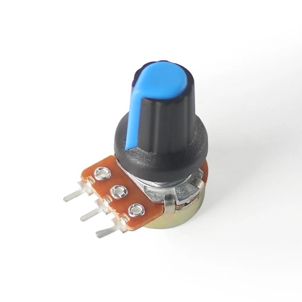 Kaufe 10 Teile/schachtel WH148 Linear Potentiometer 15mm 3pin 1K 2K 5K ...