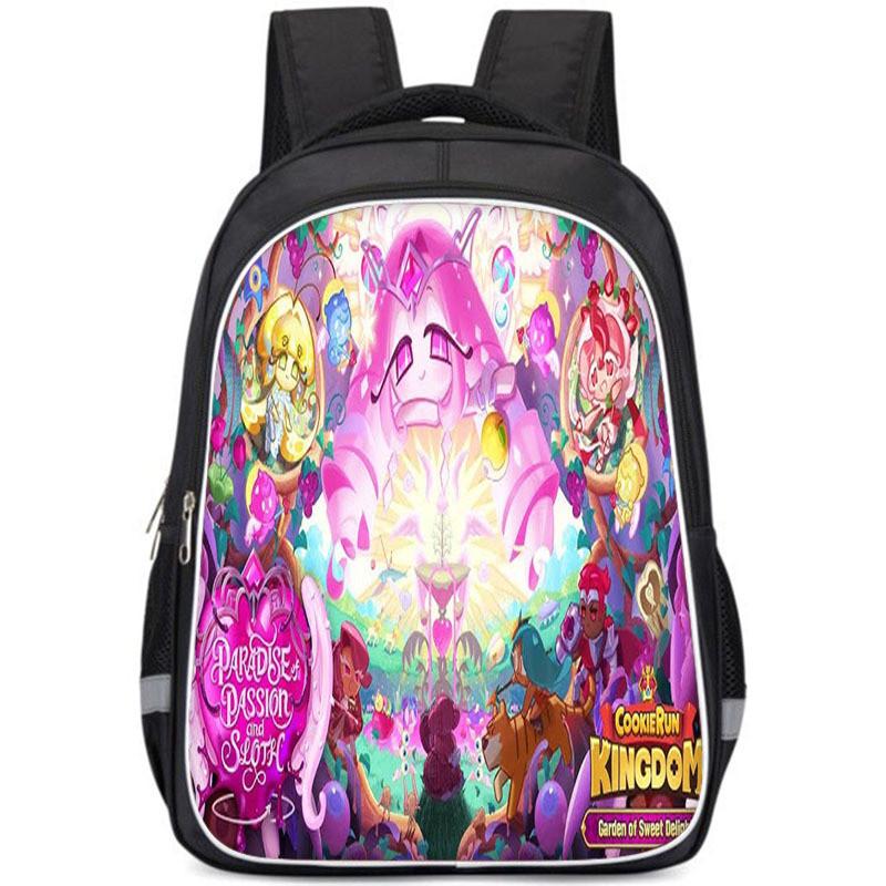Backpack Cartoon Childrens With Cookierun Kingdom Print Design For Daily