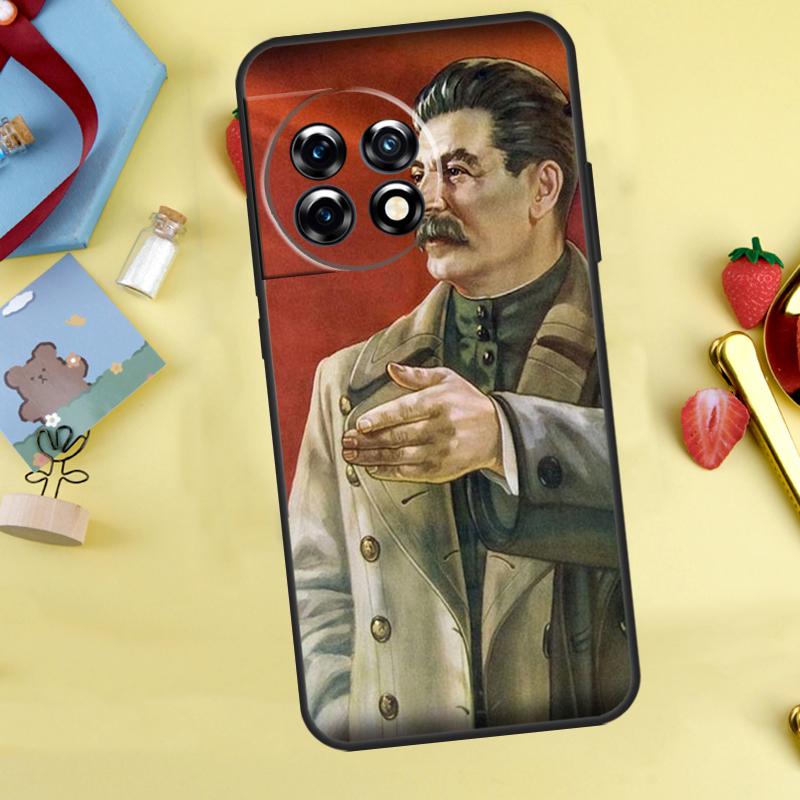 Russian Commander Stalin Case For OnePlus 15 13 12 11 9 10 Pro 13T 13R 12R 10T 8T Nord 5 CE 3 4 2 Lite N20 N30 Cover
