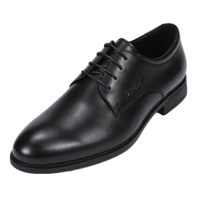 Men s Leather Lace-Up Business Casual Derby Shoes 41
