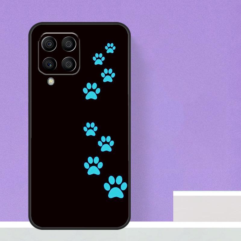 Cat Dog Paws Case For Samsung Galaxy M23 M20 M32 M52 M56 M16 M36 M54 M34 M14 M35 M55 M15 M11 M31 M13 M53