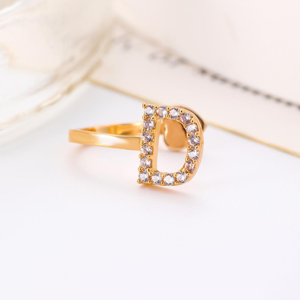 Advanced Temperament 26 English Letter Ear Clip Simple U No Ear Hole Earrings For Women