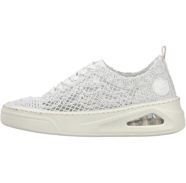 

Женские полуботинки Rieker N6409-80 damen белые 37