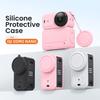 AMAGISN Para Câmera de Ação DJI Osmo Nano Capa de Silicone à Prova de Choque Cobertura Protetora Anti-Arranhão