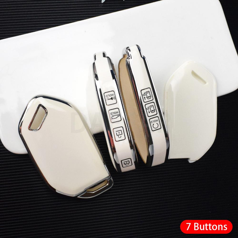 4 5 6 7 8 9 Buttons Tpu Car Key Case Fob Cover For Kia Picanto Sorento Mq4 Carnival Ka4 Morning K5 Carens Auto Remote Shell Bag
